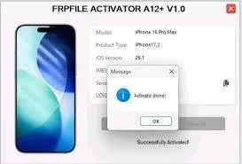 frpfile activator tool a12 + bypass